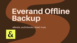 How to Download Everand eBooks and Audiobooks for Offline Backing Up Windows [upl. by Salmon752]