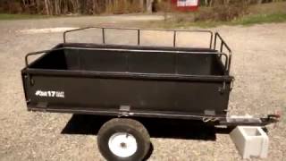 Bluehawk 17 CuFt Dump Cart Review [upl. by Nwatna]