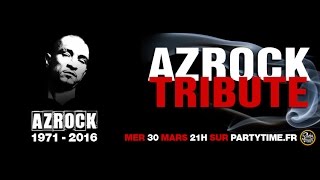 TRIBUTE  Hommage au chanteur AZROCK  30 MARS 2016 à 21h [upl. by Vookles473]