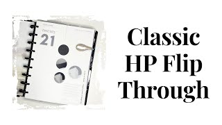 Classic HP Flip Through  June 2021  Cloth amp Paper  The Happy Planner [upl. by Eirrek]