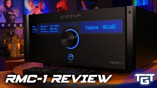 EMOTIVA RMC1  FLAGSHIP 16 Channel Dolby ATMOS DTSX PROCESSOR REVIEW [upl. by Eirot753]