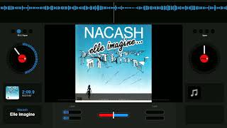 Nacash Elle Imagine 1987 Vinyl 45 RPM Label Etoile Music France [upl. by Emarej]