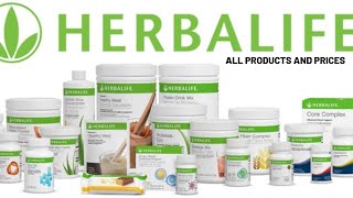 All herbalife products and price list [upl. by Toni93]