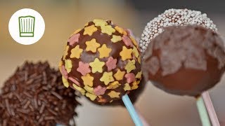 CakePops formen und verzieren  Chefkochde [upl. by Harriet95]