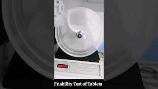 Friability Test of Tablets [upl. by Ecirtnom]