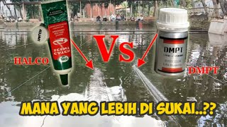 UMPAN IKAN MAS PAKAI ESSEN DMPT VS HALCO FISH ATTRACTANT [upl. by Arlynne]