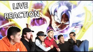 GOKU ULTRA INSTINCT FULL POWER VS JIREN  DRAGON BALL SUPER 130  LIVE REACTION FR [upl. by Niwled]