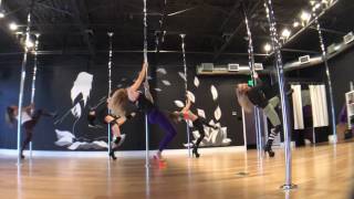 Pole Choreography to quotEarned itquot by the Weekend [upl. by Annirtak]