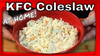 How to Make KFC Coleslaw at Home [upl. by Ahseinek]