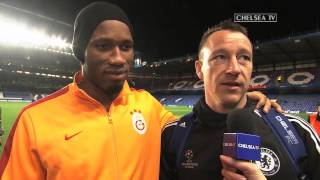 Reaction Drogba and Terry on Galatasaray [upl. by Enomad492]