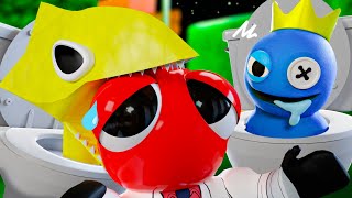 RAINBOW FRIENDS But Theyre SKIBIDI TOILET Rainbow Friends 2 Animation [upl. by Alexina]