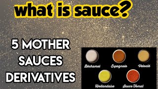 mother saucestypes of mother saucesmother sauces recipefrench mother sauceshoteliers [upl. by Trebuh898]