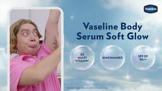 Upgrade lotionmu ke Vaseline Body Serum Soft Glow [upl. by Annoek]