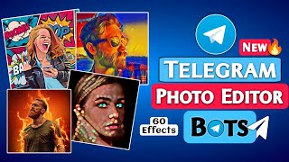 Ai Photo Editor Telegram Bot  Telegram Photo Editor Bot [upl. by Anabella]