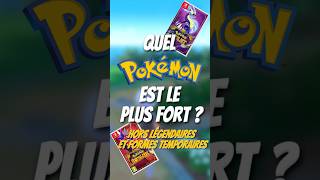 QUEL Pokémon est LE PLUS FORT DANS la 9G  selon les stats de base [upl. by Imoian]