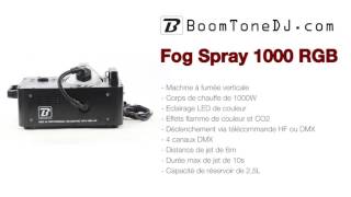 BoomTone DJ  FOG SPRAY 1000 [upl. by Llebiram]