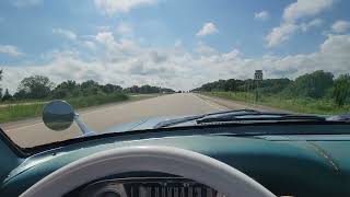 1961 Ford Falcon 302T5 swap accelerating onto freeway [upl. by Sigvard]