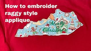 Appliqué Christmas Shirt [upl. by Earahs]