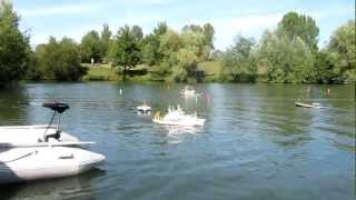 Bateau vapeur  Steamboat  Hippocampe 2012  Modélisme RC  Vapeurs en évolution [upl. by Sakiv]