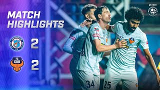 Highlights  Jamshedpur FC 2 2 FC Goa  MW 12 Hero ISL 202223 [upl. by Htepsle348]