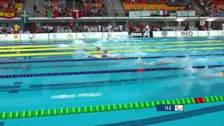 Mens 200m IM SM8  Final  2016 IPC Swimming European Open Championships Funchal [upl. by Ormond]