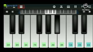 Athmavam vazhikatti piano tutorial [upl. by Misa750]