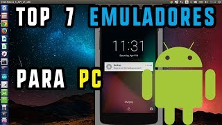 Los 7 Mejores Emuladores De Android Para PC 2018 [upl. by Gile179]