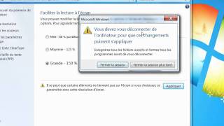 Modifier laffichage dans Windows 7 sans changer la résolution [upl. by Qulllon]