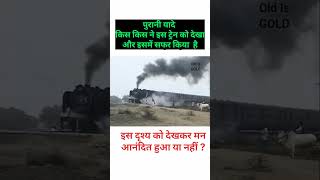 Indian Railway  कोयले के इंजन वाली ट्रेन shorts indianrailways ytshorts train [upl. by Yadnus487]