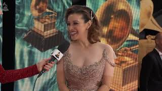 GABY MORENO Red Carpet Interview  2024 GRAMMYs [upl. by Lad]