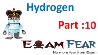 Hydrogen 03  Types Of Hydrogen  JEE MAINSNEET [upl. by Docilla]