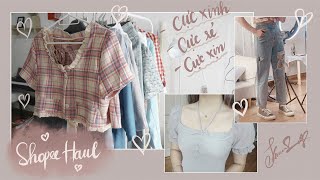 SHOPEE HAUL  2 TRIỆU QUẦN ÁO VÁY CỰC XINH CỰC RẺ👗👚👖  CHIẾC HAUL ĐỒ ĐẸP NHẤTTT PART 3 [upl. by Yoo]