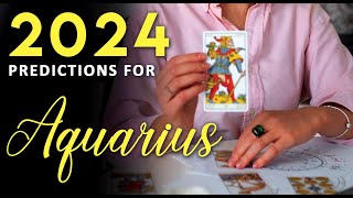 2024 AQUARIUS PREDICTIONS  ZAZEN TAROT  zodiac tarot2024 piscestarotreading tarotreading [upl. by Odoric]