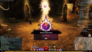 GW2 Path of Fire  Elon Riverlands Mysteries of The Exalted Mastery Point Guide [upl. by Idnar]