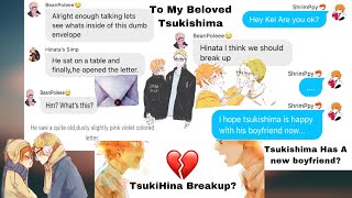 TSUKISHIMA AND HINATA BREAKS UPTo My Beloved TsukishimaTsukiHinaHinata’s Simp [upl. by Capone]