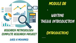 Module 06 Writing Thesis Introduction [upl. by Nylesoy]