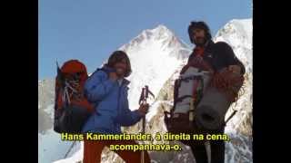 Werner Herzog Gasherbrum scene  Reinhold Messner [upl. by Hgielime]