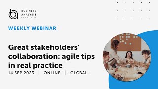 Great stakeholders collaboration agile tips in real practice [upl. by Netsyrc]