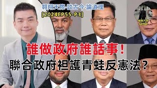 【2024EP55P3】聯合政府袒護青蛙反憲法？｜誰做政府誰話事！ [upl. by Highams716]