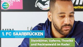 FCS Steinkötter Uaferro Recktenwald und Thoelke im Kader [upl. by Bamberger518]