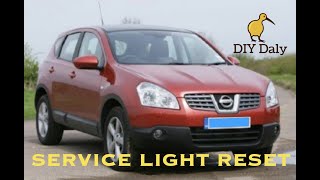 Nissan Qashqai Service Light Reset [upl. by Farmer519]