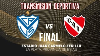 VELEZ vs INDEPENDIENTE 🔴 EN VIVO 🔴 FINAL TROFEO DE CAMPEONES RESERVA 2023 · COPA PROYECCION [upl. by Susana]