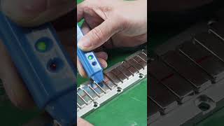 How to assemble a stator plate with strong magnets😋assemble stator [upl. by Bordy251]