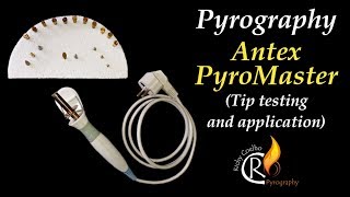 Pyrography – Antex PyroMaster – Tips and usage [upl. by Merari]