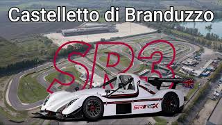 Divertiamoci a Castelletto di Branduzzo con la Radical SR3 Come sulle montagne russe [upl. by Zirtaeb]