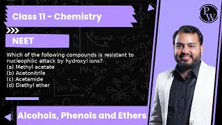 Which of the following compounds is resistant to nucleophilic attack by hydroxyl ions a Methyl [upl. by Esidnak]