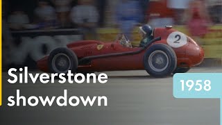 British Grand Prix 1958  Silverstone  Shell Historical Film Archive [upl. by Aneetsirk]