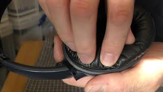 AHG QC35QC35 II Ear Pad Installation [upl. by Idieh]