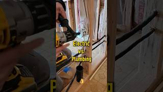 Electricians Vs Plumbers disrespecting each other’s work 🤦‍♂️ [upl. by Akirahs828]