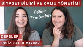 SİYASET BİLİMİ VE KAMU YÖNETİMİ OKUMAK Dersler İİBF Mezunu Olmak  KAFAKAMPÜS [upl. by Lecia179]